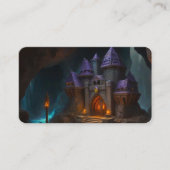 鍛冶屋のブックマークのドワーフ城 名刺 (正面)