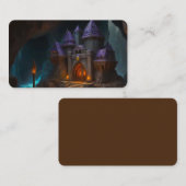 鍛冶屋のブックマークのドワーフ城 名刺 (正面/裏面)