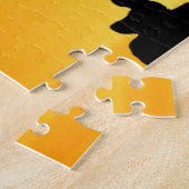 鍛冶屋の夕日。 ジグソーパズル (側面)