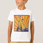 鍛冶屋の少年たち Tシャツ (正面)