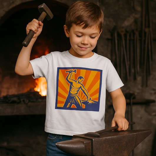 鍛冶屋の少年たち Tシャツ