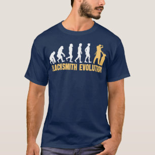 鍛冶屋の進化 Tシャツ