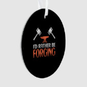 鍛冶屋の鍛冶金槌を鍛えたいんだ オーナメント (正面)
