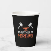 鍛冶屋の鍛冶金槌を鍛えたいんだ 紙コップ (裏面)