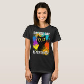 鍛冶屋の黒猫だって? Tシャツ (正面フル)