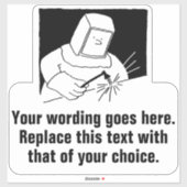 鍛冶屋またはウェルダーのプロモーション シール (シート)