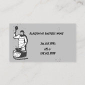 鍛冶屋カスタム金製作業製造 名刺 (裏面)