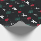 鍛冶屋クリスマスラッピング紙 ラッピングペーパー (角)