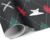 鍛冶屋クリスマスラッピング紙 ラッピングペーパー (ロールコーナー)