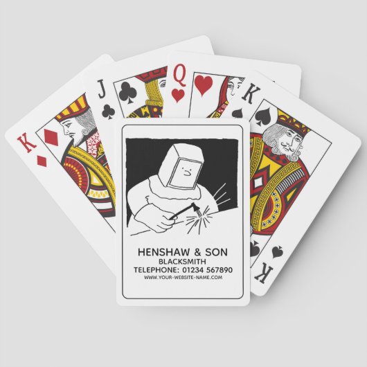 鍛冶屋トランプ トランプ (裏面)