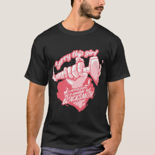 鍛冶屋誇りを持った女鍛冶屋 Tシャツ