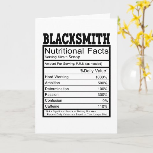 鍛冶屋 カード (黄色い花)