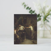 鍛冶屋、トレポートの記憶、1857 ポストカード (スタンド正面)