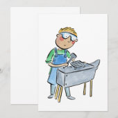 鍛冶屋 招待状 (正面/裏面)