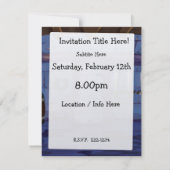 鍛冶屋 招待状 (裏面)