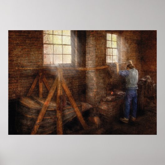 鍛冶屋 – 暑くなってきた ポスター (正面)