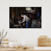 鍛冶屋 – 金属を使用したティンカリング ポスター (キッチン)