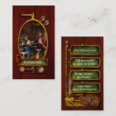 鍛冶屋 – Blacksmithing school 1899 名刺 (正面/裏面)