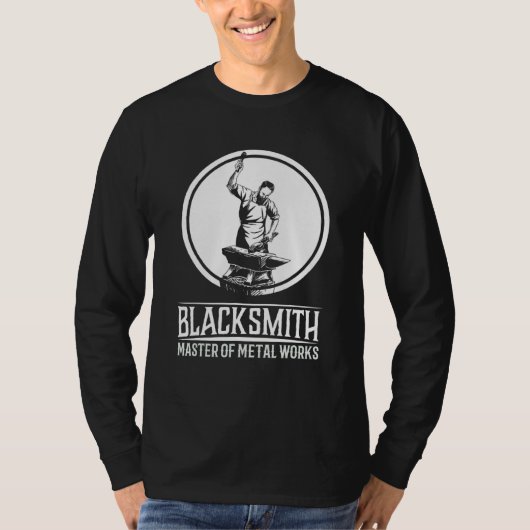鍛冶師Iスミス・アンボス職人 Tシャツ (正面)
