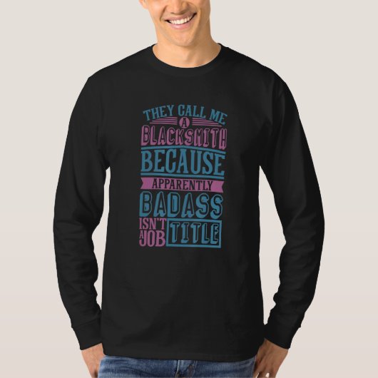 鍛冶炭鍛造B用鍛造ハンマー Tシャツ (正面)