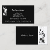 鍛冶金加工金属加工 名刺 (正面/裏面)