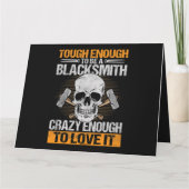 鍛冶金工の鍛冶屋になるほど丈夫な カード (裏面)