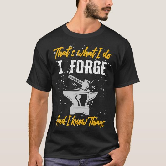 鍛冶金工の鍛冶屋 Tシャツ (正面)