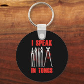 鍛冶金鍛造アンビル鉄鋼ギフト キーホルダー (正面)