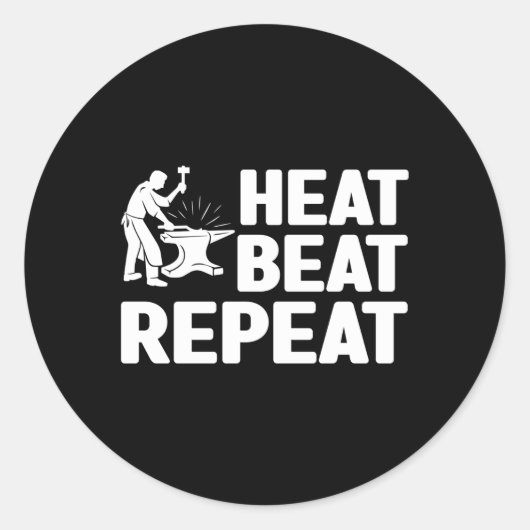 鍛冶金鍛造メタルワーカーブラブ ラウンドシール (正面)