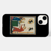 鍛冶鍛造ヘルメット中世アート Case-Mate iPhoneケース (裏面 (横))