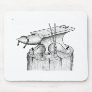 鍛治屋および蹄鉄工プロダクト マウスパッド
