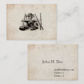 鍛治屋のテレホンカード コーリングカード (正面/裏面)