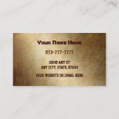 鍛治屋の名刺 名刺 (裏面)