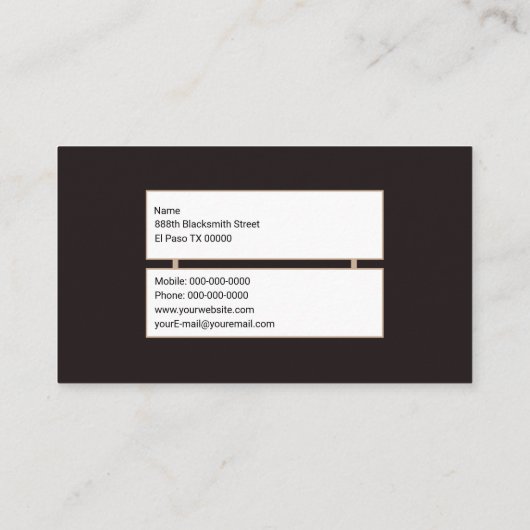 鍛治屋 名刺 (裏面)