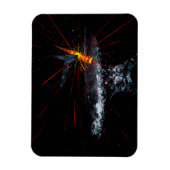 鍛造アンビルメタルナイフブラックスファリアー マグネット (縦)