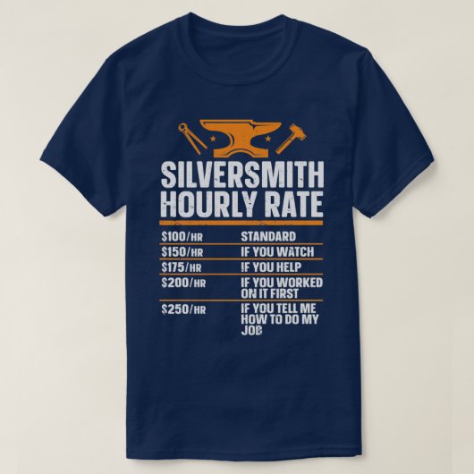 鍛造ブラックスミス鍛造Tシルバースミス Tシャツ (デザイン正面)