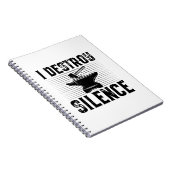 鍛造品 | Blacksmith Blacksmiting Anvil ノートブック (右側)