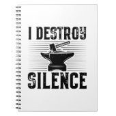 鍛造品 | Blacksmith Blacksmiting Anvil ノートブック (正面)