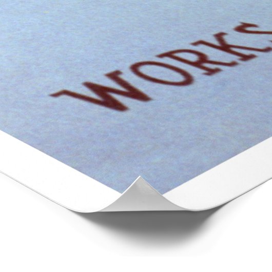 鍛造1940 WPA ポスター (角)