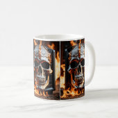 鍛造:音のスカル コーヒーマグカップ (正面右)