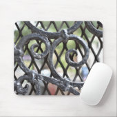 鍛錬鉄ゲート上西側ニューヨークNYC マウスパッド (マウス)