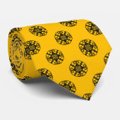 鍛錬鉄マスタードイエロータイ ネクタイ (ロール)