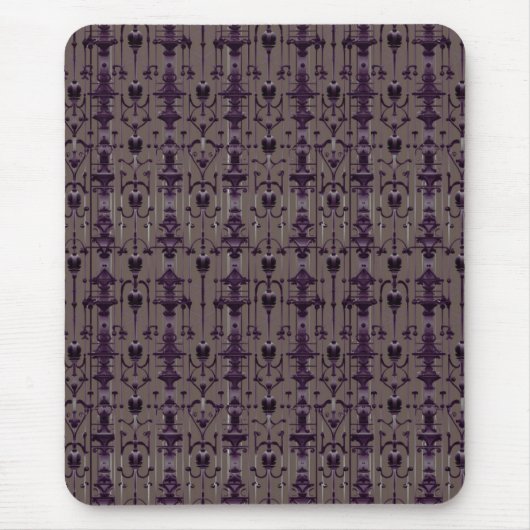 鍛錬鉄製ノワール マウスパッド (正面)