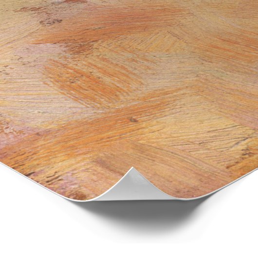 鍬を持った農民 ポスター (角)