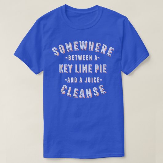 鍵おもしろいライムパイとジュースをクレンスパイ愛好家V Tシャツ (デザイン正面)