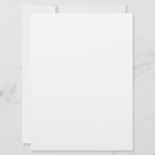 鍵からハートフエレガントラット結婚式招待状 招待状 (裏面)