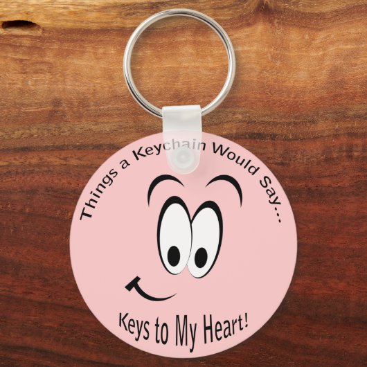 鍵からハートLtキーチェーン キーホルダー (正面)