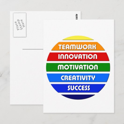 鍵から成功 ポストカード (正面/裏面)