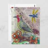 鍵から曲 ポストカード (正面/裏面)