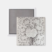 鍵から系統樹 マグネット (正面/裏面)